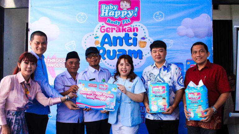 Baby Happy Resmikan Flagship Store Pertama di Raja Susu Pamulang Benda