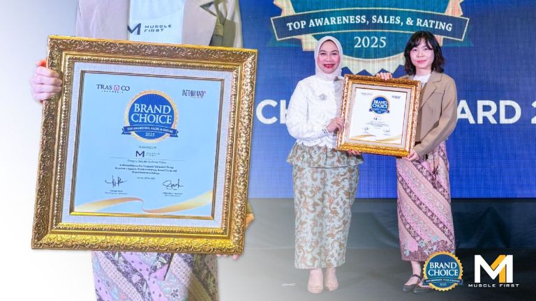 Sabet Brand Choice Award, Muscle First Dinobatkan Sebagai Suplemen Fitness Pilihan 2025