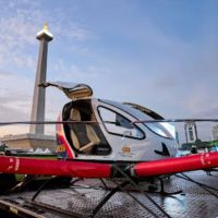Prestige Aviation Dukung POLRI Manfaatkan EHang 216-S Jadi Drone Patroli