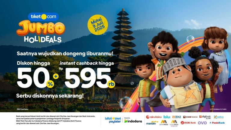 tiket.com Hadirkan JUMBO Holideals: Wujudkan Liburan Sekolah Penuh Petualangan dan Imajinasi