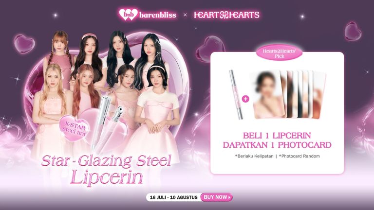 Hearts2Hearts Resmi Jadi Ambassador barenbliss, Belanja di Shopee Dapat Photocard Gratis!