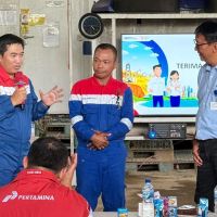 Ingatkan Pentingnya Keselamatan Kerja, Bos-Bos Pertamina Drilling Hadir di Management Walkthrough Rig PDSI#43.3