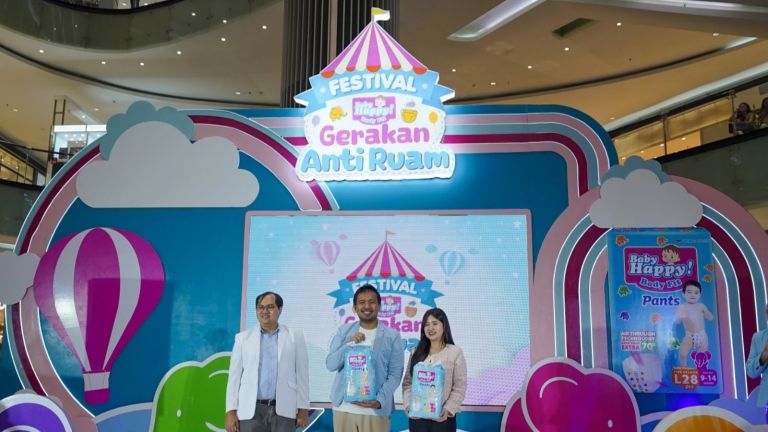 Baby Happy Edukasi Cegah Ruam Popok Lewat Festival Gerakan Anti Ruam di Hari Anak Nasional