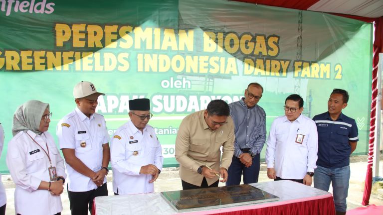 Dari Limbah Sapi Jadi Energi Terbarukan, Greenfields Indonesia Resmikan Instalasi Biogas Terbesar di Indonesia