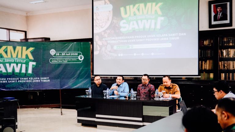 Dorong Hilirisasi dan Inovasi Produk, Hai Sawit Indonesia Gelar Pelatihan UKMK Sawit di Jember