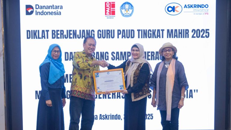 Gelar Diklat Guru PAUD Tingkat Mahir, Askrindo Dukung Pendidikan Berkelanjutan