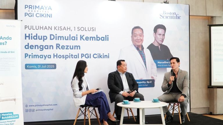 Marcelino Lefrandt dan Primaya Hospital Ajak Pria Peduli Kesehatan Prostat
