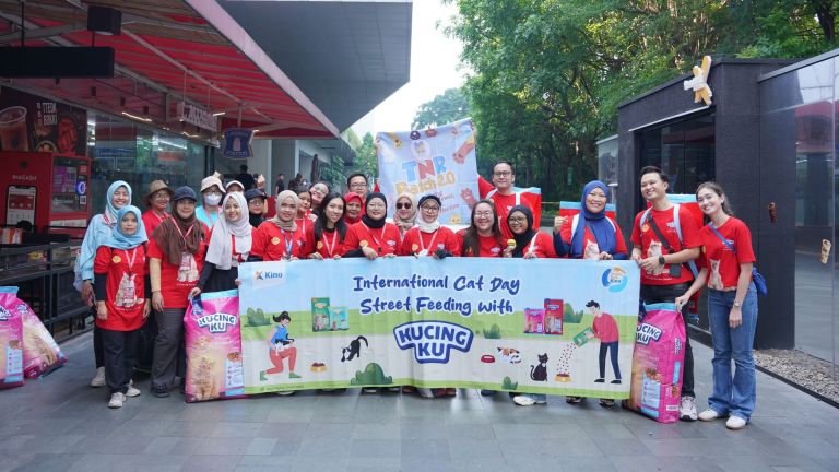 Rayakan Cat International Day, Kucingku Gelar Aksi Peduli Kucing Jalanan di Berbagai Kota