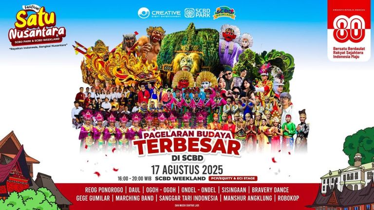 Festival Satu Nusantara: Pagelaran Budaya Terbesar di SCBD Meriahkan Perayaan Hari Kemerdekaan RI