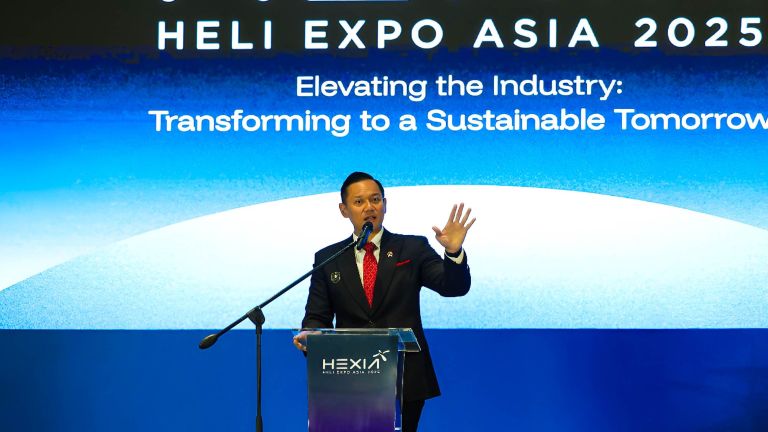 Pameran Heli Expo Asia 2025 Resmi Digelar