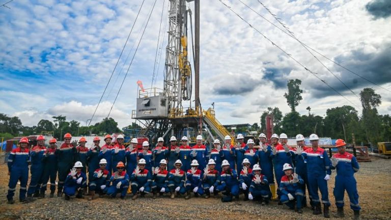 Eksplorasi SBKD-01 dengan RIG PDSI#43.3 Sukses Temukan Cadangan Gas Baru