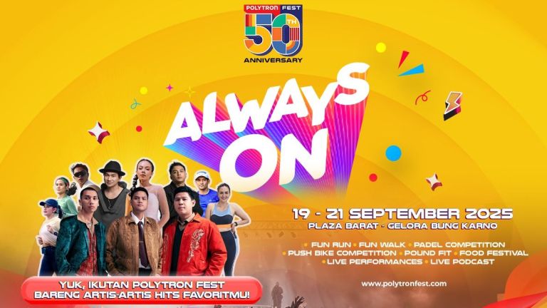 Polytron Fest, Perayaan Setengah Abad Kebersamaan dengan Masyarakat Indonesia