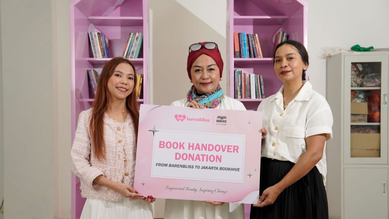 4 Tahun Hadir di Indonesia, barenbliss Rayakan Anniversary dengan CSR Pink Library