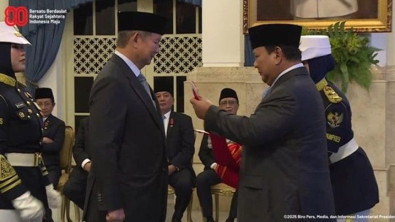 Hashim Djojohadikusumo Terima Bintang Mahaputera Adipradana dari Prabowo