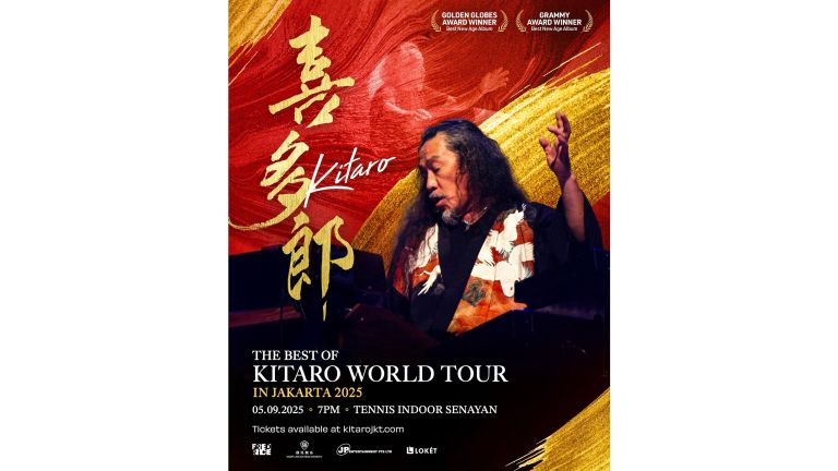 Konser Tunggal Musisi Jepang, Kitaro World Tour Siap Digelar di Jakarta September Mendatang