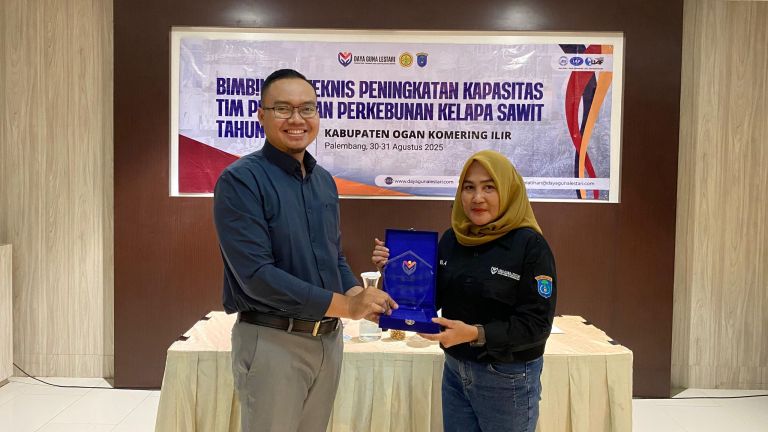 Bersama DGL, DISBUNNAK OKI Adakan Bimtek STDB Tingkatkan Tata Kelola Sawit