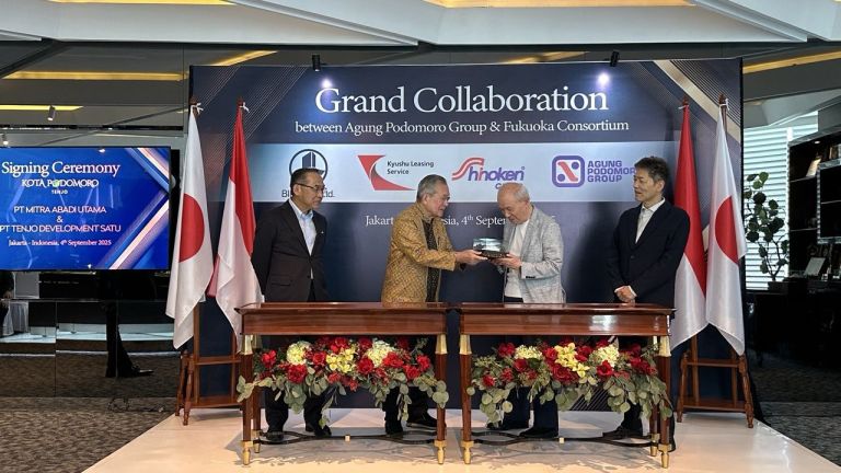 Gandeng Konsorsium Jepang, Agung Podomoro Kembangkan Kota Podomoro Tenjo