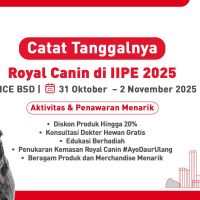 Royal Canin Hadir di IIPE 2025 yang Dijadwalkan Ulang pada Oktober-November 2025