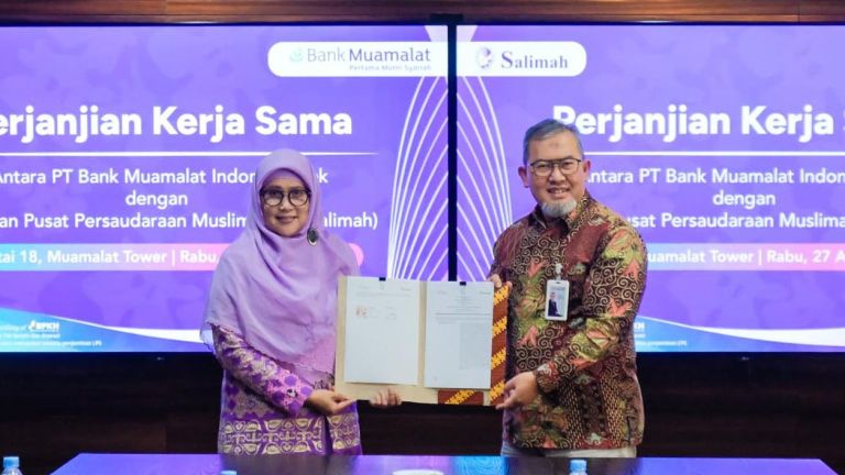 Bank Muamalat Dukung Ketahanan Finansial Anggota Pengurus Pusat Salimah