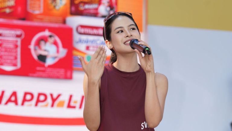 Maudy Ayunda dan Chicco Jerikho Ajak Masyarakat Hidup Sehat di hemaviton Fit & Health Festival 2025