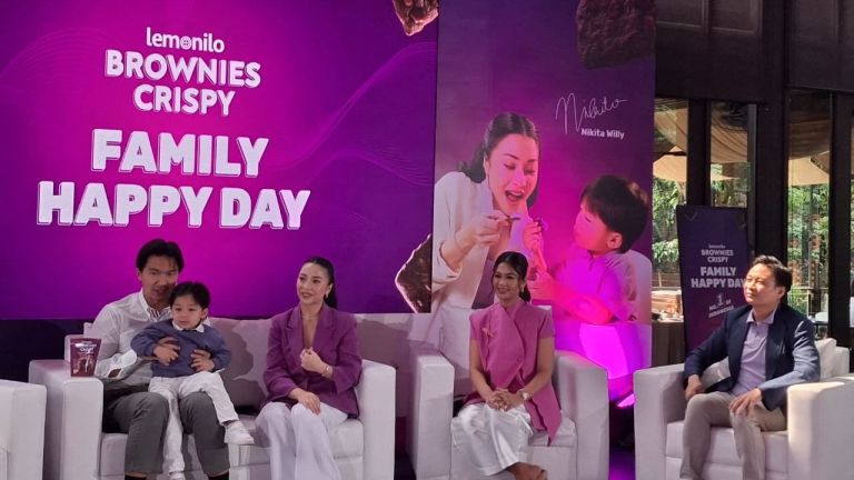 Lemonilo Tekankan Pentingnya Kebahagiaan Ibu Bersama Nikita Willy di Family Happy Day
