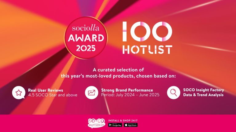 Sociolla Award 2025 Hadir dengan 100 Hotlist, Kurasi Kredibel dari 58 Brand Kecantikan Ternama