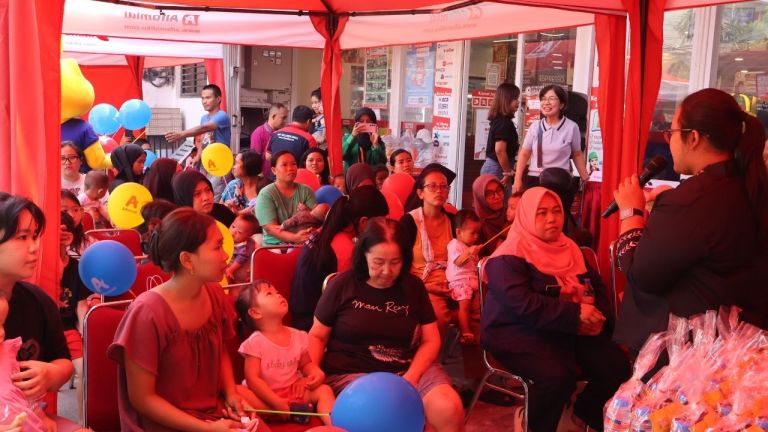 Alfamidi Edukasi Pentingnya ASI Eksklusif di Jakarta Pusat