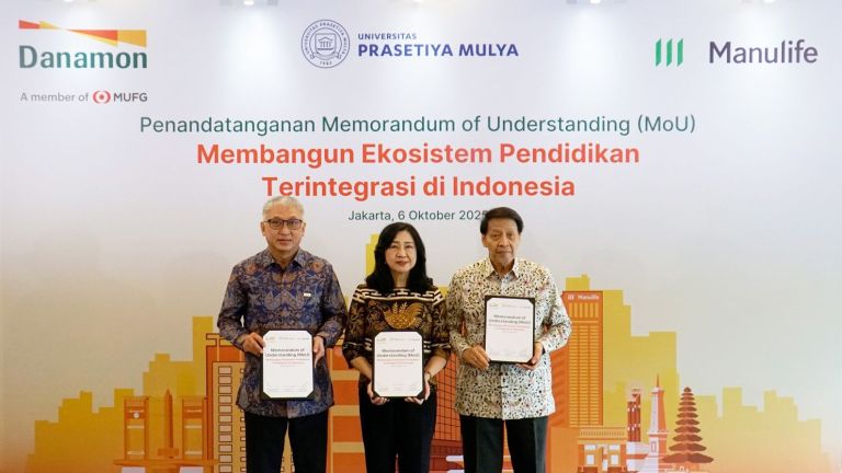 Kolaborasi Danamon, Manulife Indonesia, dan Prasmul Kembangkan Solusi Pembiayaan Pendidikan