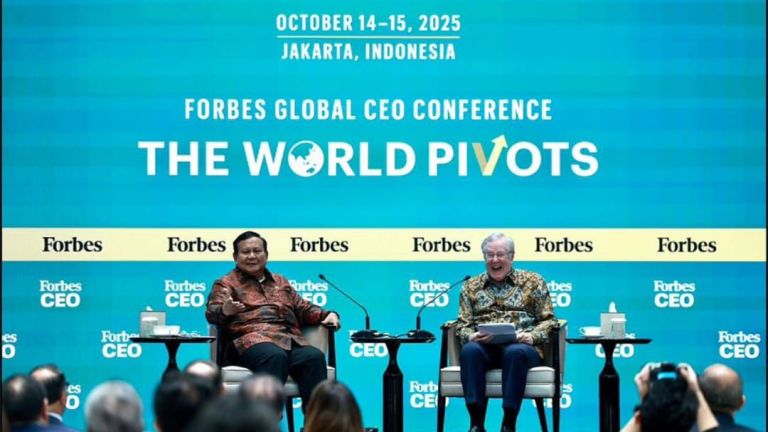 Forbes Global CEO Conference 2025: Prabowo Optimistis Bisa Capai Pertumbuhan PDB 8% dari Upaya Genjot Konsumsi Domestik
