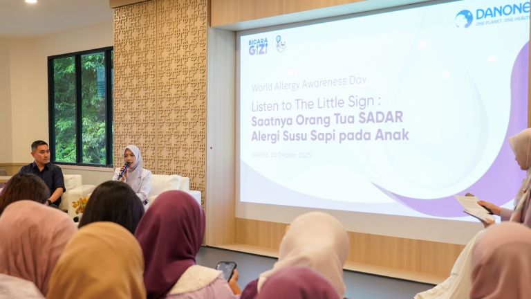 Danone Indonesia Gaungkan SADAR Alergi Susu Sapi: Kenali Tanda Alergi Sejak Dini