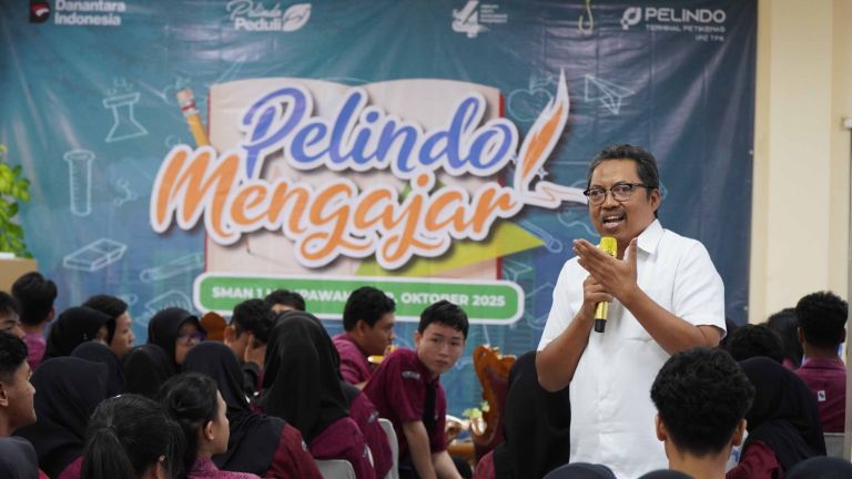 Tak Hanya Soal Bongkar Muat, IPC TPK Bangun Literasi Logistik di SMAN 1 Mempawah Hilir