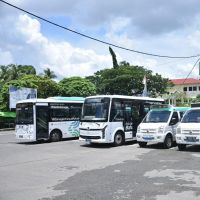 Pertama di Indonesia, Pemkot Jambi Resmikan Transportasi Umum Listrik dengan Skema BTS