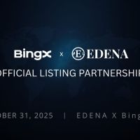 EDENA Capital Nusantara Umumkan Listing Token di BingX pada 31 Oktober 2025, Disusul Bursa Global Top