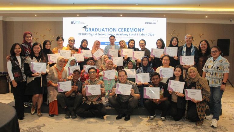 Graduation Ceremony Peruri Digital Entrepreneur Academy Level 1 Tahun 2025, Buka Jalan Baru untuk UMKM Naik Kelas