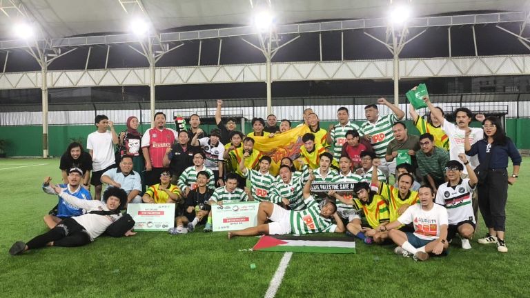Musisi dan Seniman Gelar Charity Match untuk Palestina, KOMS & HOPE Kolaborasi dengan Dompet Dhuafa