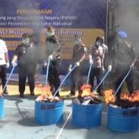 Kemendag Musnahkan 16.591 Balpres Pakaian Bekas