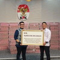 KPK Kembalikan Rp800 Miliar Lebih Uang yang Dikorupsi kepada Taspen