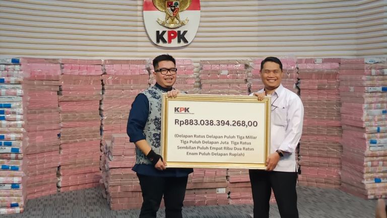 KPK Kembalikan Rp800 Miliar Lebih Uang yang Dikorupsi kepada Taspen