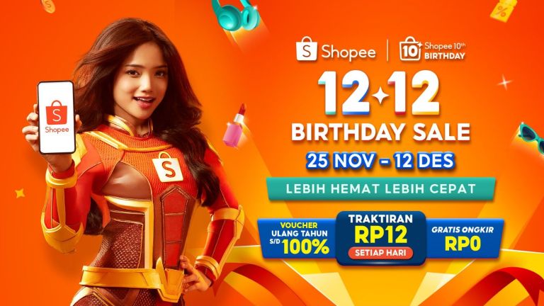 Masuki Usia Satu Dekade, Shopee Hadirkan 12.12 Birthday Sale Paling Meriah