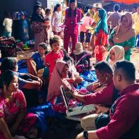 Bantuan Posko Medis dan Sembako dari AGP–BAS untuk Korban Banjir di Tapteng dan Tapsel