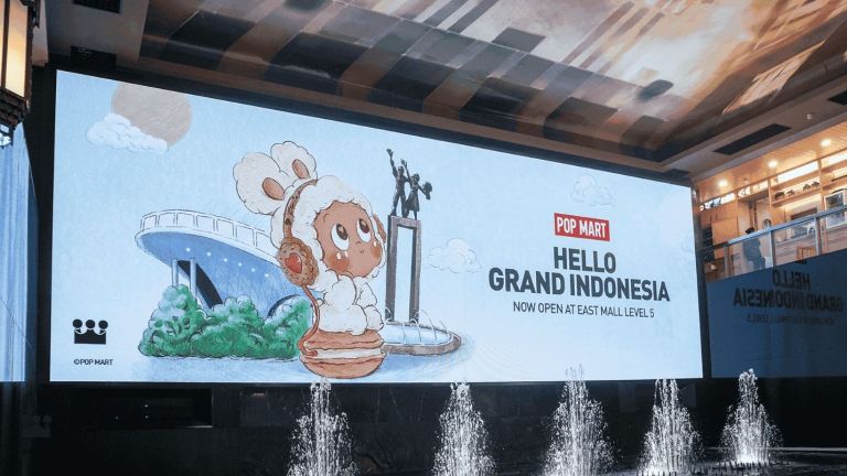 POP MART Perluas Ekspansi, Hadirkan Store ke-10 di Grand Indonesia