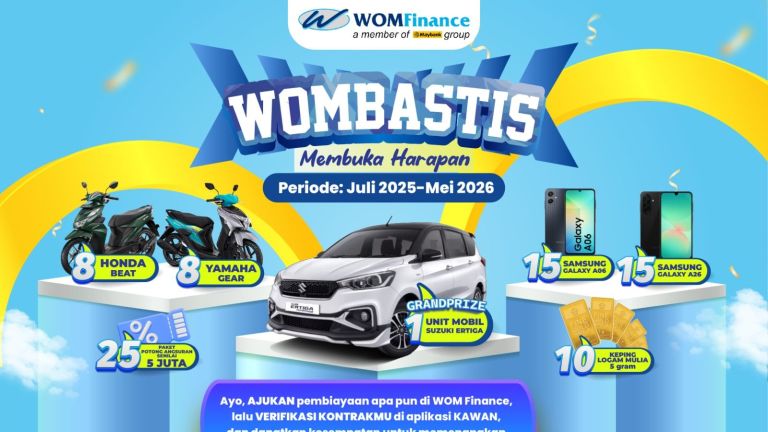 Ada Mobil Hingga Emas, WOM Finance Gelar Program Undian WOMBASTIS 'Membuka Harapan' 2025