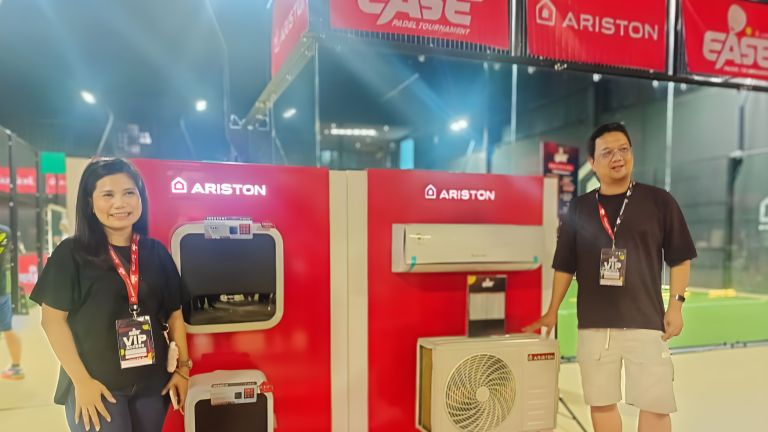 Ariston Perluas Kampanye Hot Water Comfort ke Gaya Hidup Aktif Lewat Olahraga Padel