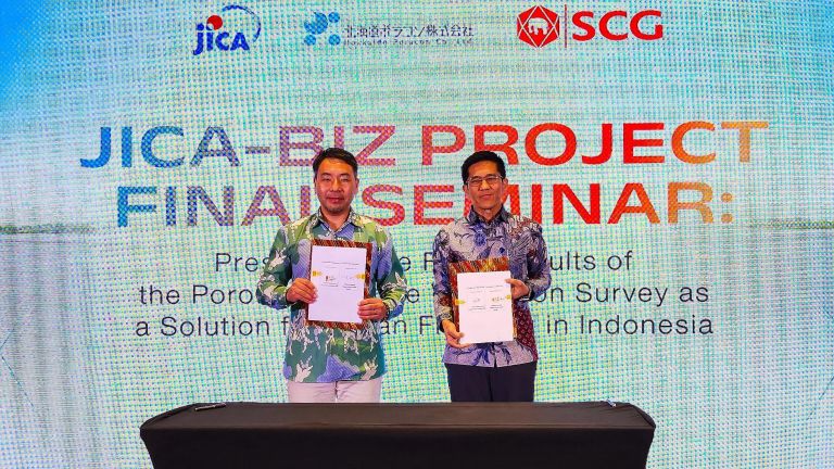 Kerja Sama SCG dan Hokkaido Poracon Wujudkan Infrastruktur Hijau di Indonesia