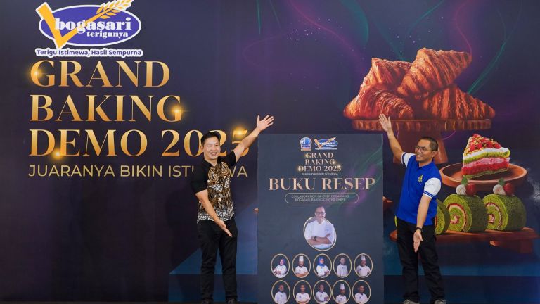 Peluncuran Resep Eksklusif sebagai Tren Baking 2026 oleh Bogasari pada Grand Baking Demo 2025