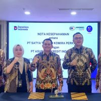 Askrindo dan PT Satya Trinadi Komira Perkasa Teken MoU Perkuat Pelindungan UMKM Sektor Kemaritiman