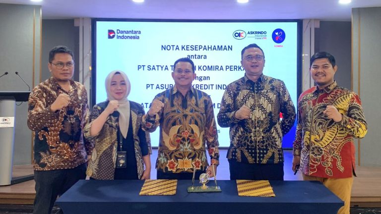 Askrindo dan PT Satya Trinadi Komira Perkasa Teken MoU Perkuat Pelindungan UMKM Sektor Kemaritiman