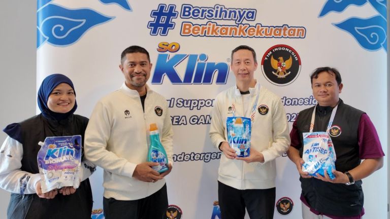 SoKlin Dukung Performa Maksimal Tim Indonesia di SEA Games Thailand 2025