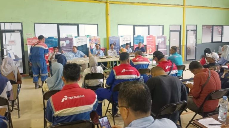 Pertamina HUT Ke-68, PDSI Gelar Donor Darah di Workshop Maintenance Sumsel