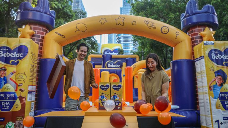 Bebelac Hadirkan Slurp and Bounce, Playground Inflatable Terbesar untuk Libur Akhir Tahun Anak